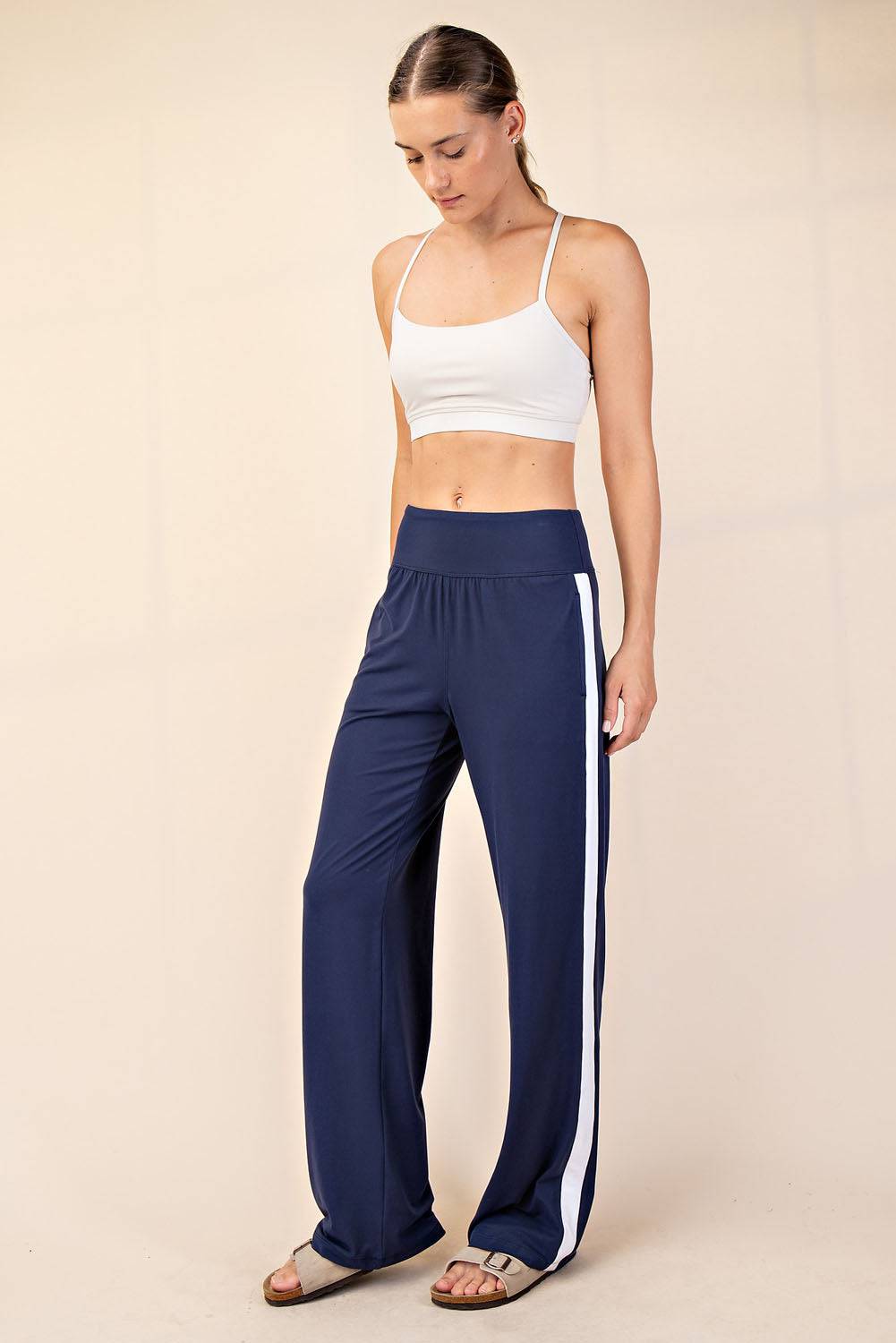 Piping Straight Pant - Hype Up