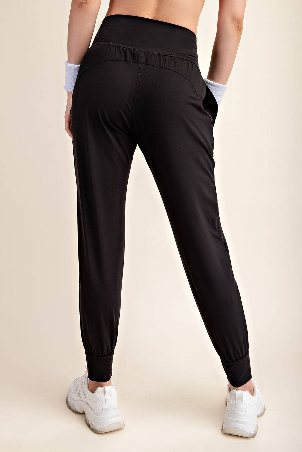 Basic Joggers With Pocket - Hype Up