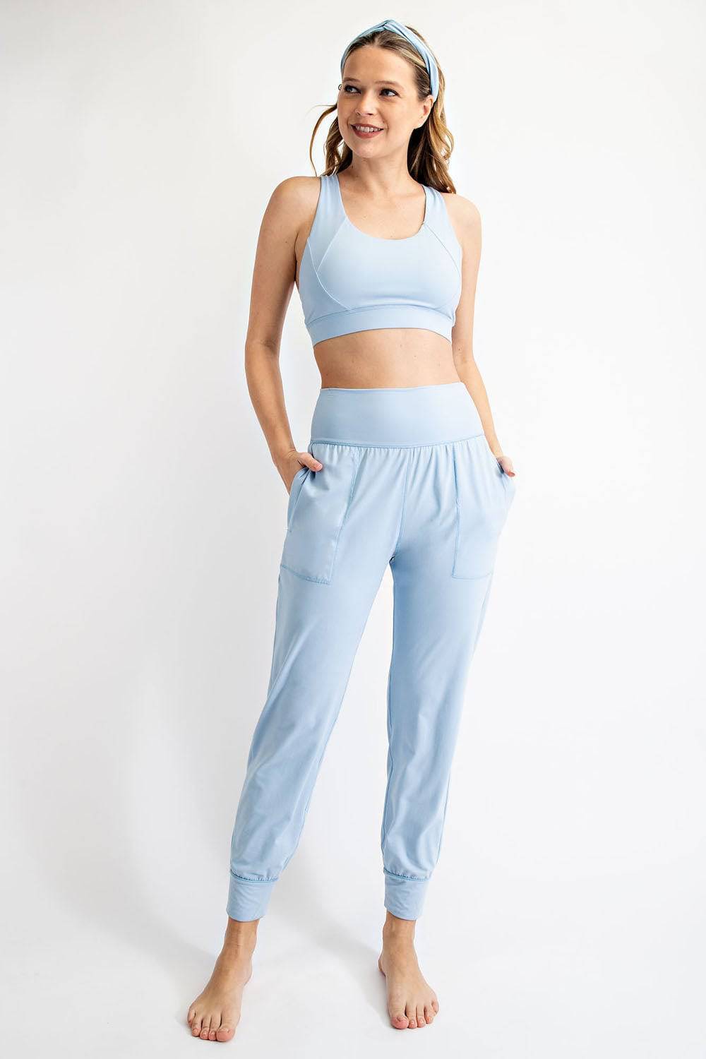 Basic Joggers With Pocket - Hype Up