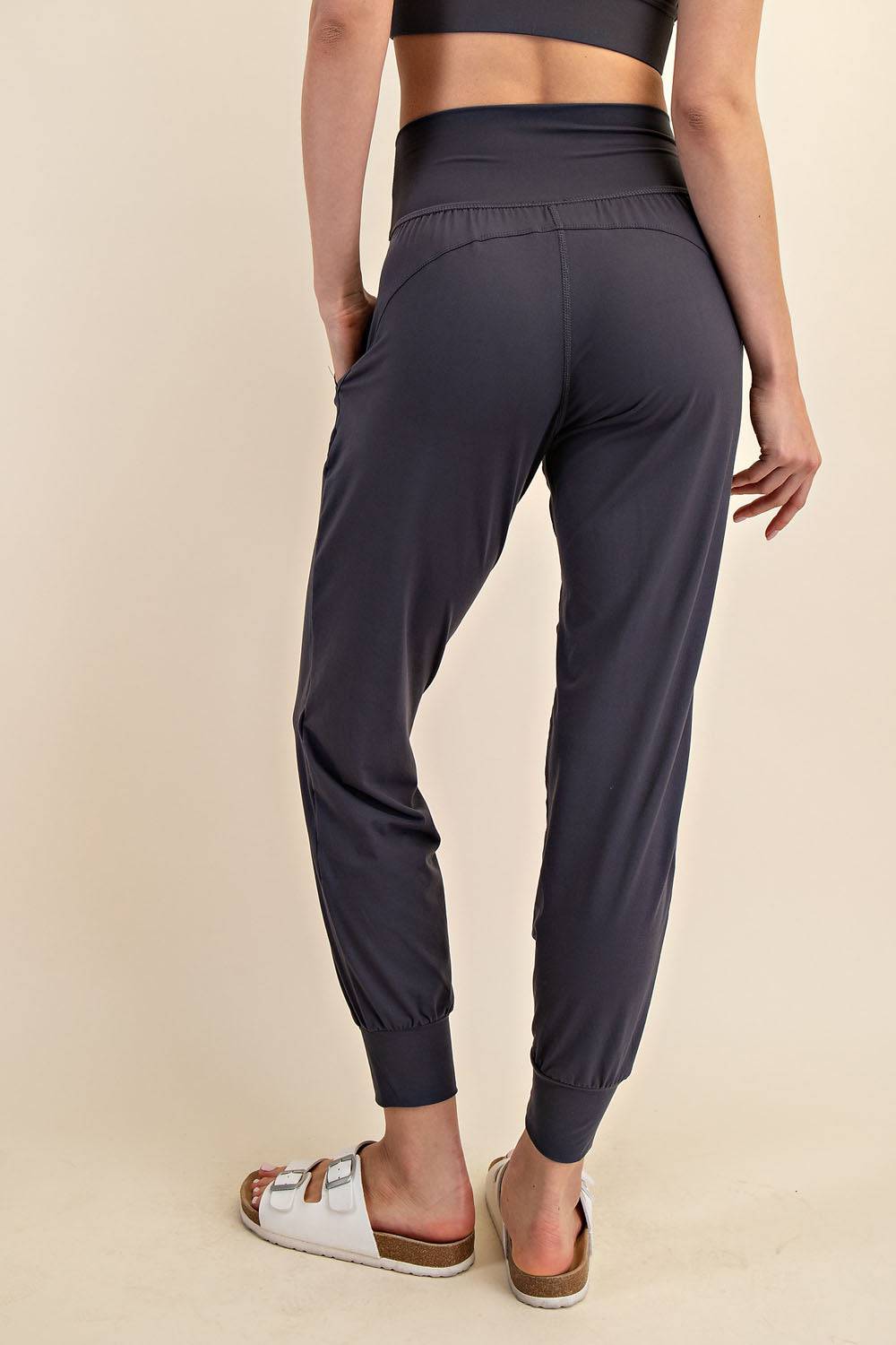 Basic Joggers With Pocket - Hype Up