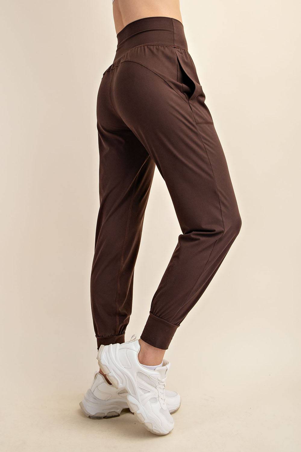 Basic Joggers With Pocket - Hype Up