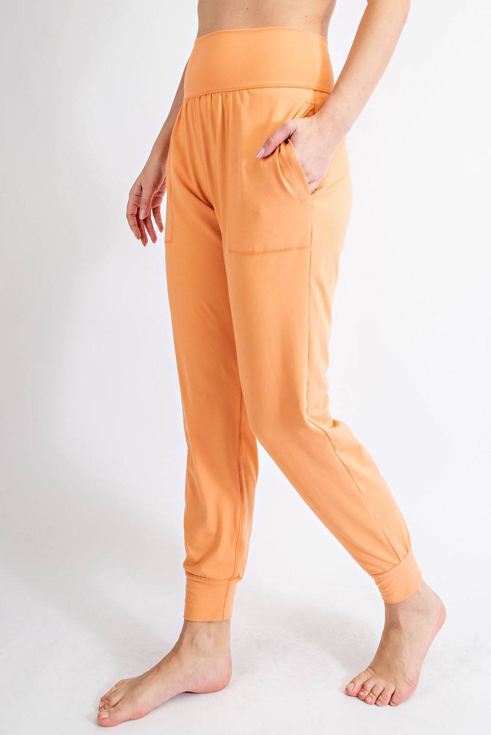 Basic Joggers With Pocket - Hype Up