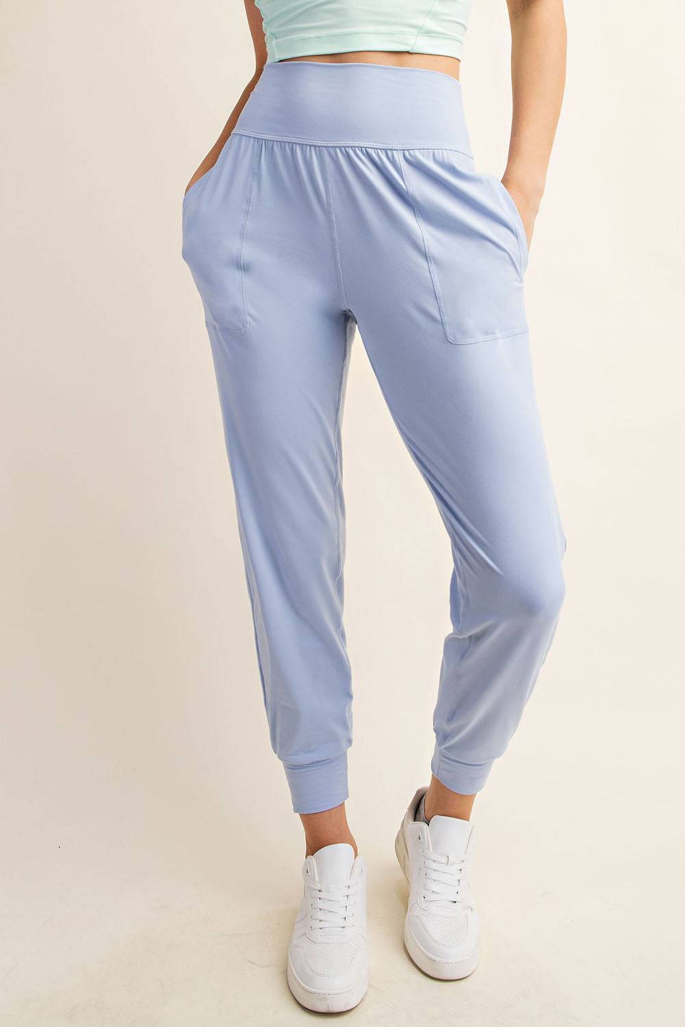 Basic Joggers With Pocket - Hype Up