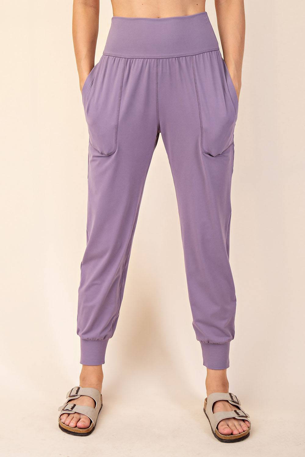 Basic Joggers With Pocket - Hype Up