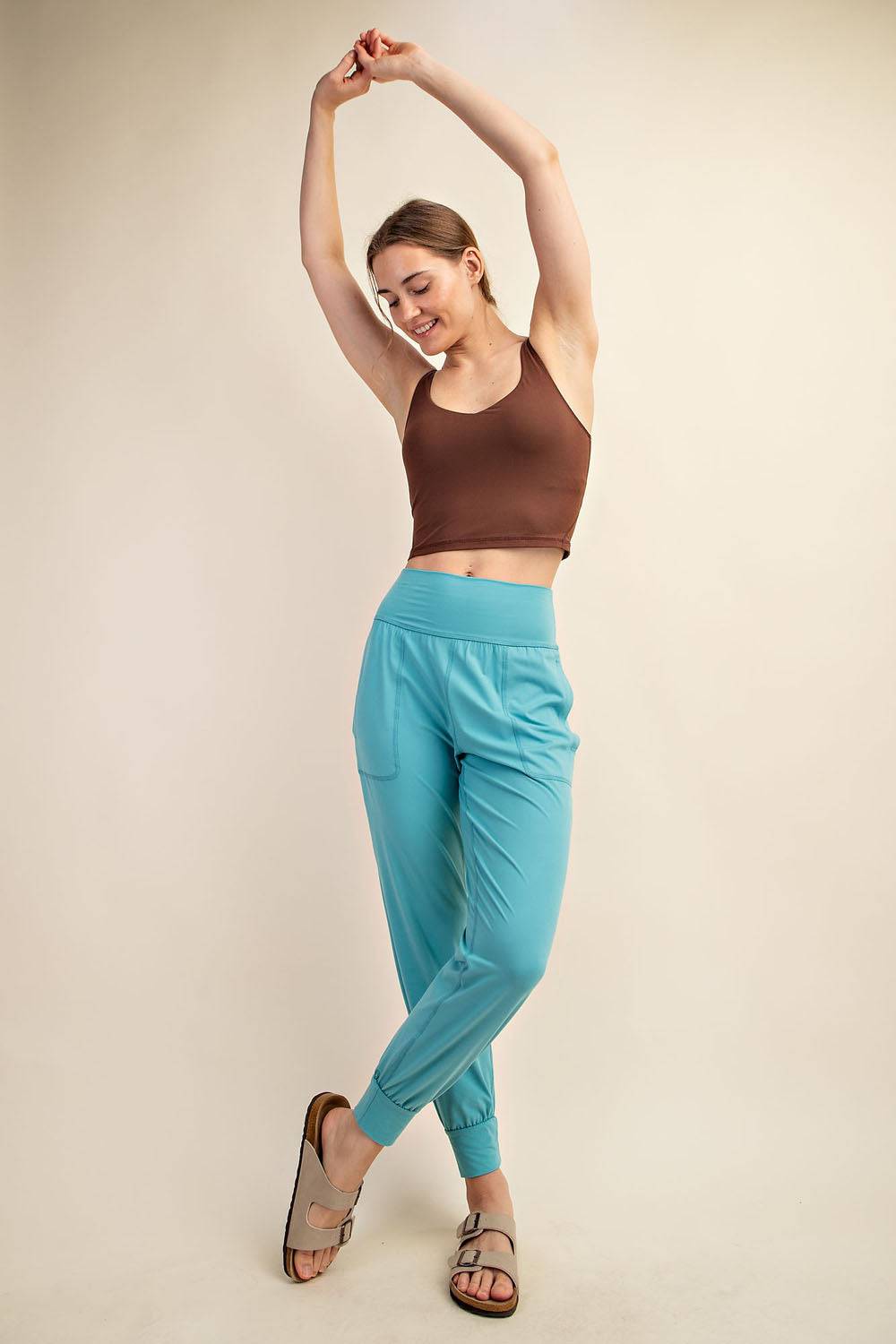 Basic Joggers With Pocket - Hype Up