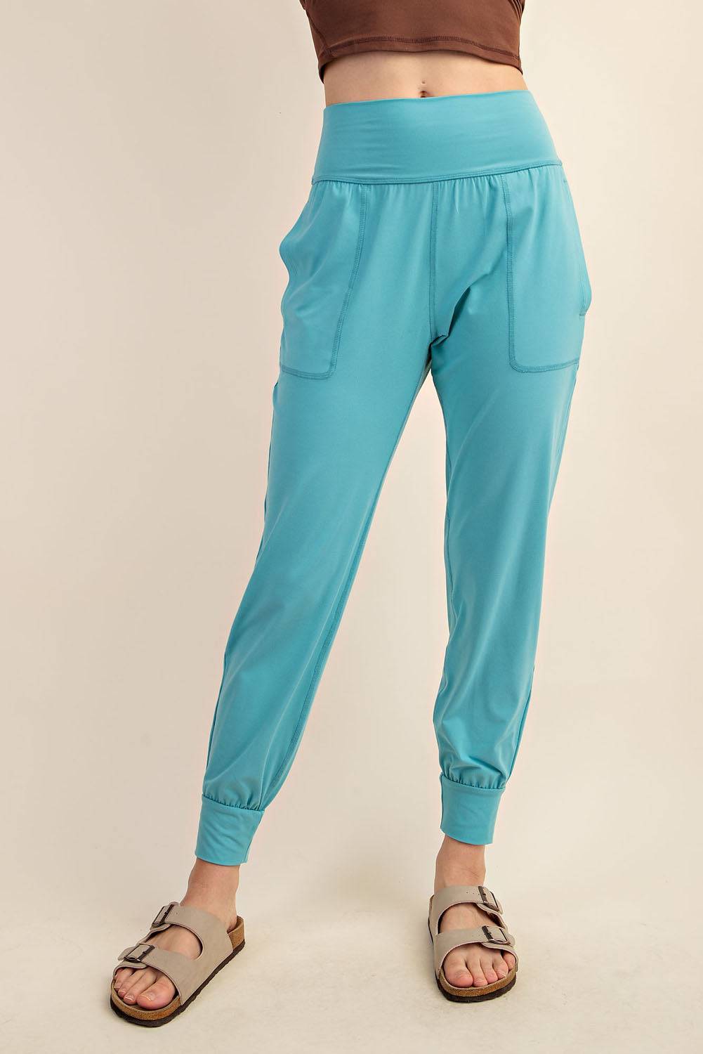 Basic Joggers With Pocket - Hype Up