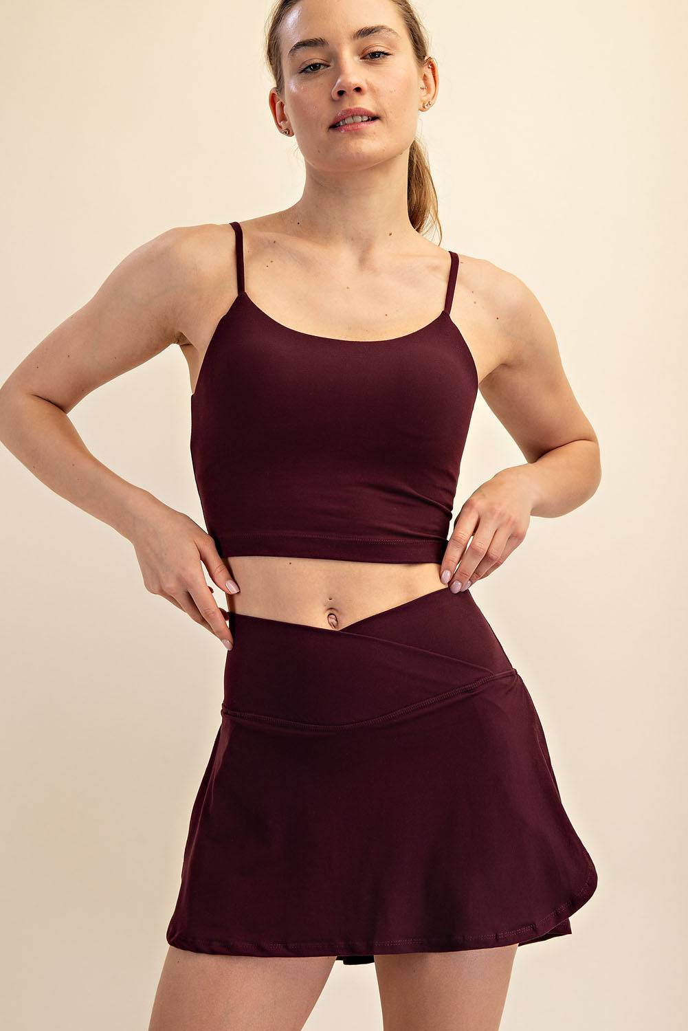 V-Shaped Skort - Hype Up