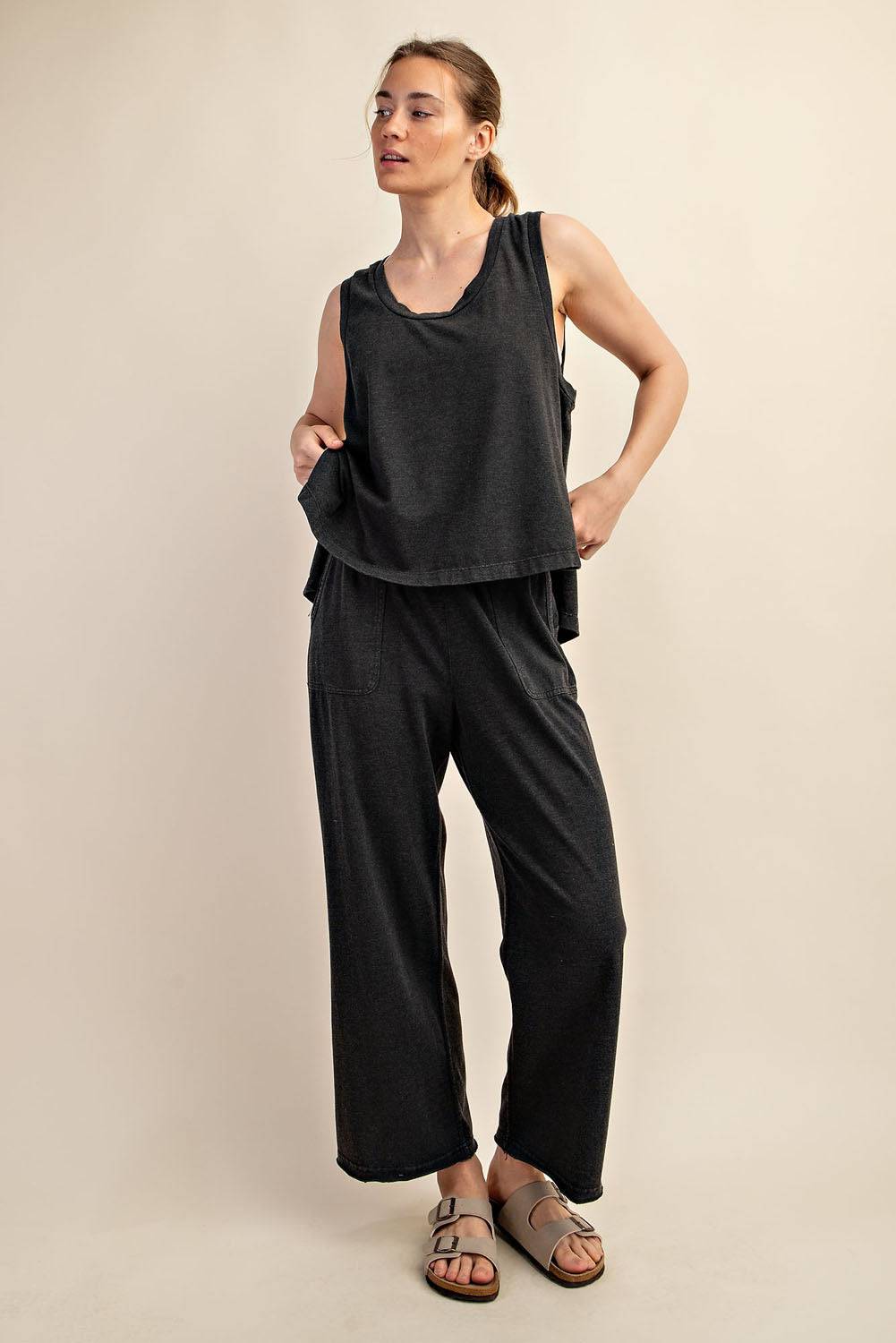 Mineral Washed Cotton Set - Hype Up