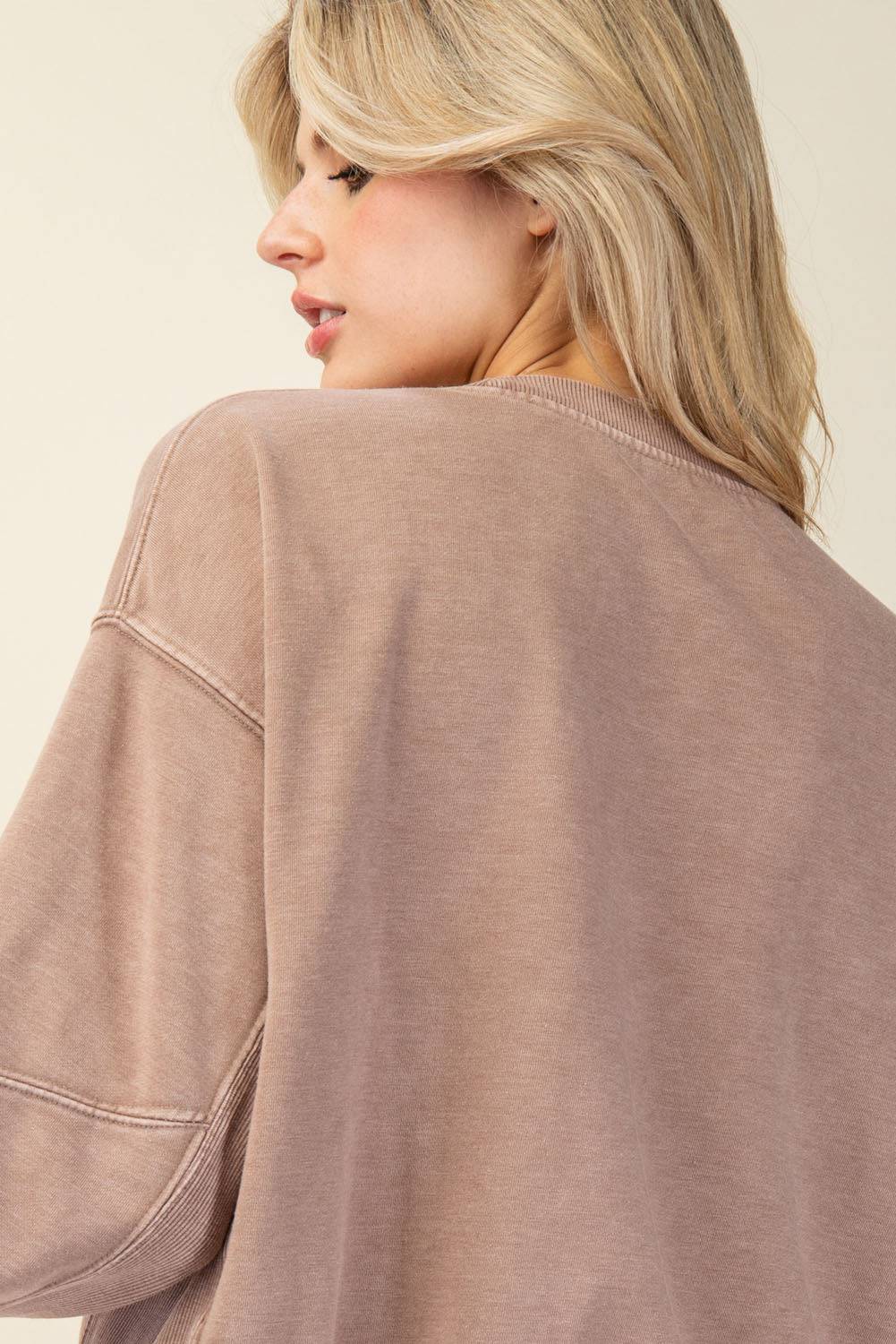 Mineral Washed French Terry Short Set - Hype Up