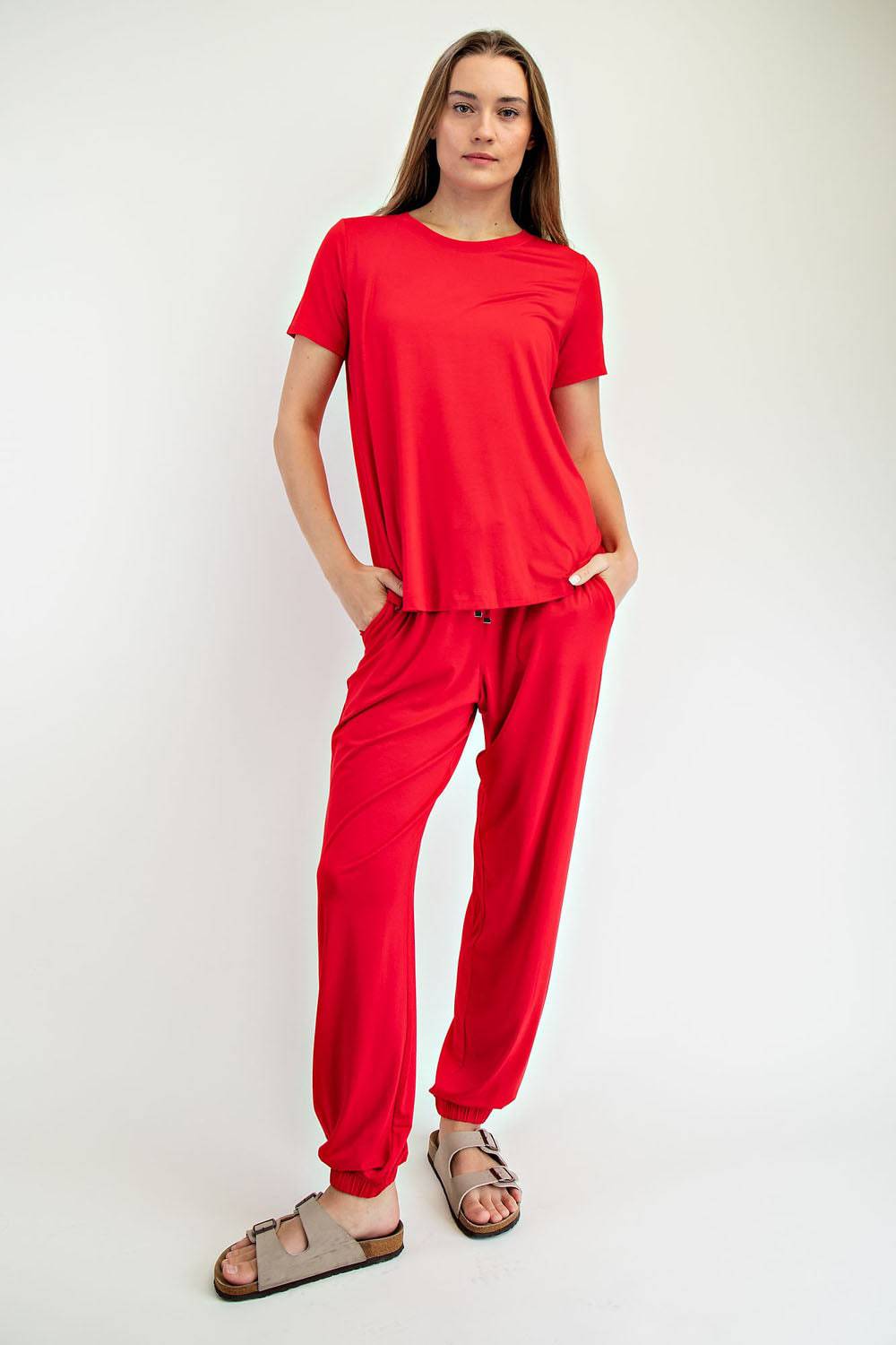 Viscose Modal Short Sleeve Top - Hype Up