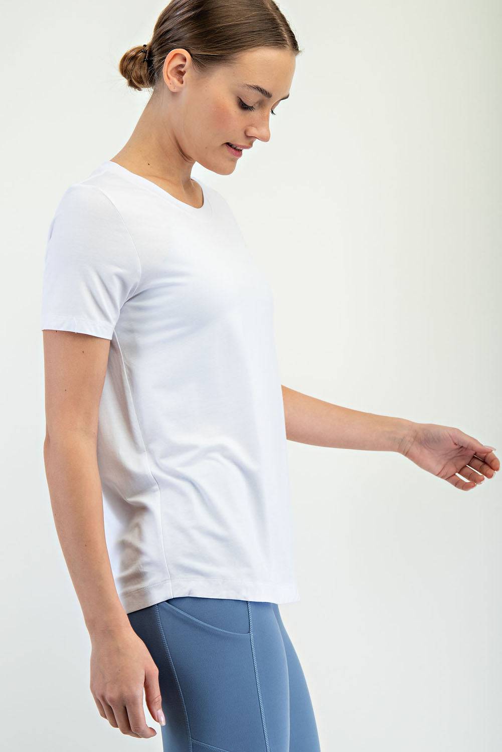 Viscose Modal Short Sleeve Top - Hype Up