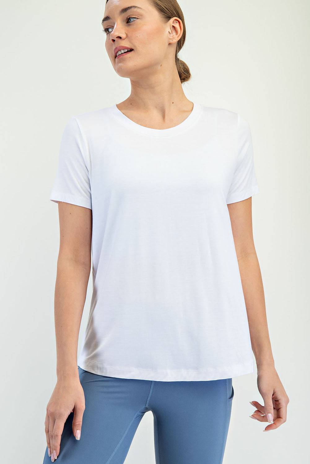 Viscose Modal Short Sleeve Top - Hype Up
