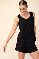 Viscose Modal Sleeveless Tank - Hype Up