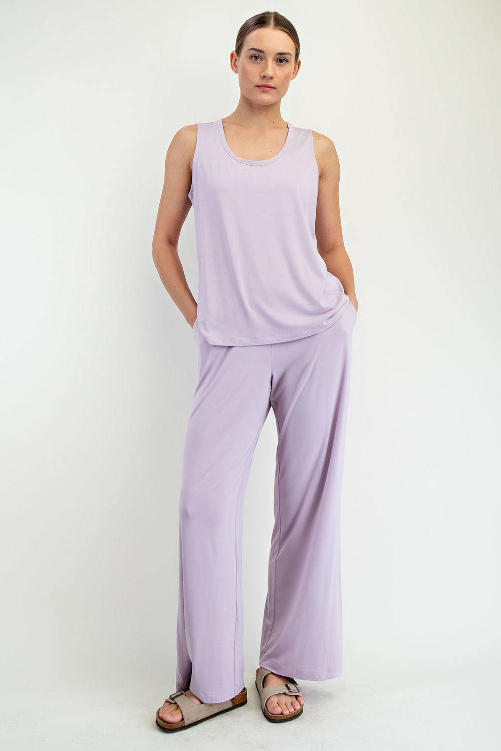 Viscose Modal Sleeveless Tank - Hype Up