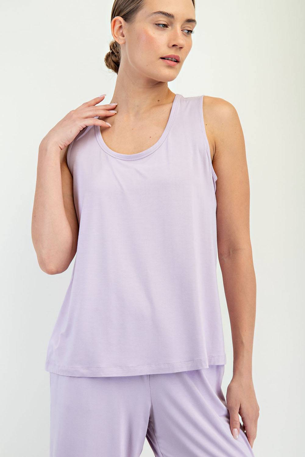 Viscose Modal Sleeveless Tank - Hype Up