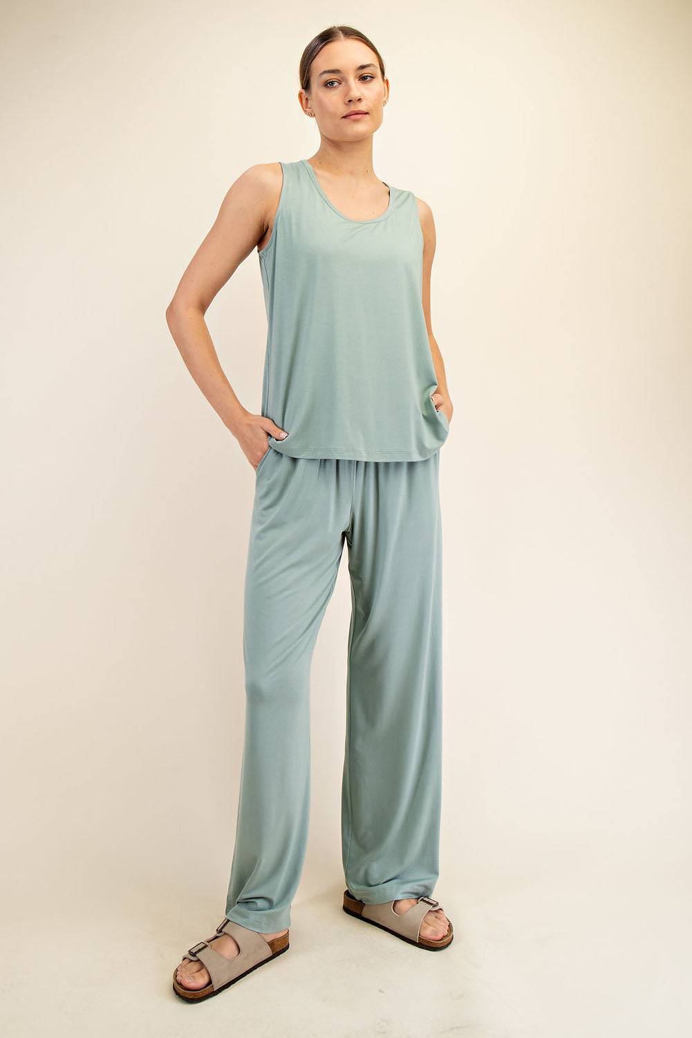 Viscose Modal Sleeveless Tank - Hype Up