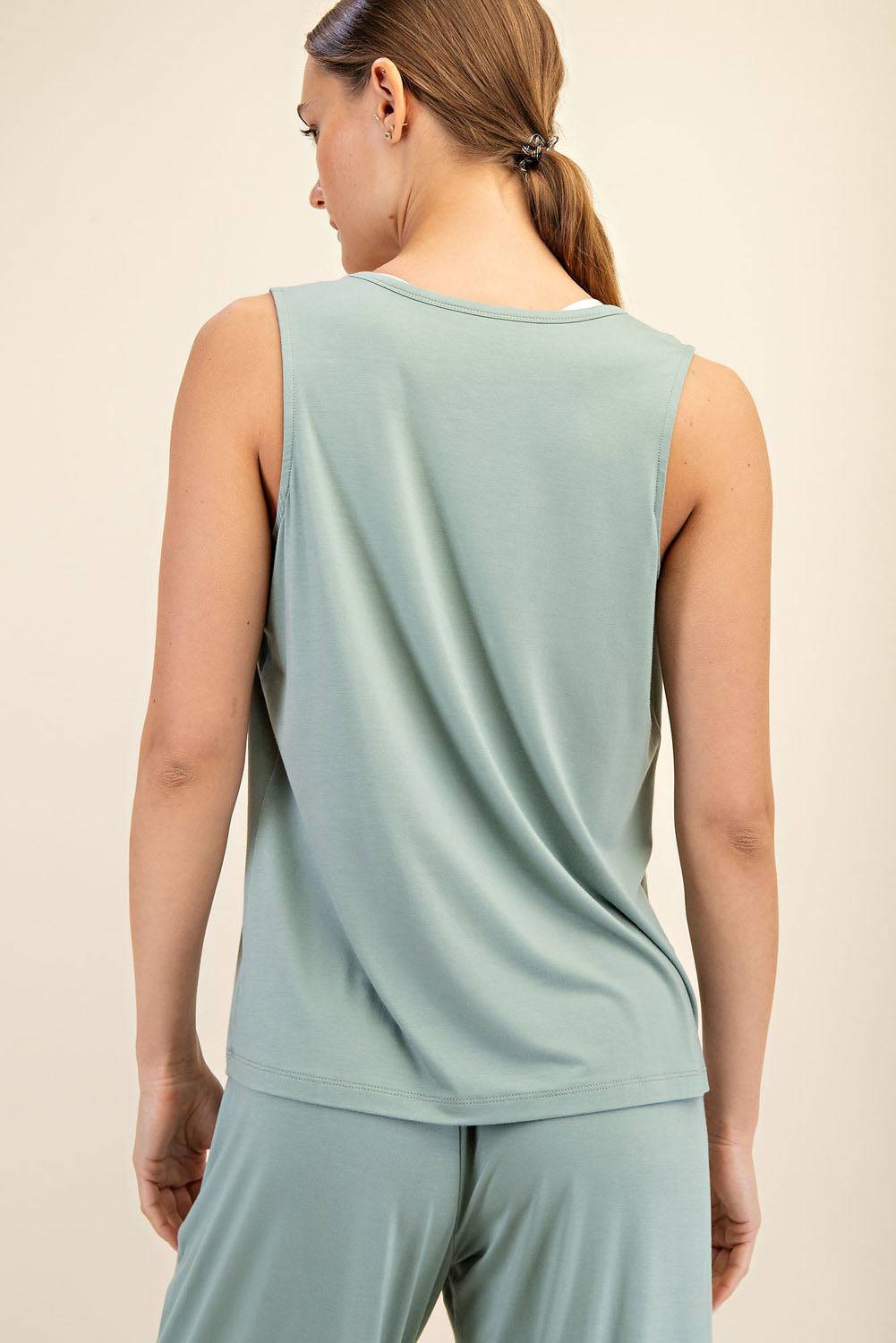 Viscose Modal Sleeveless Tank - Hype Up