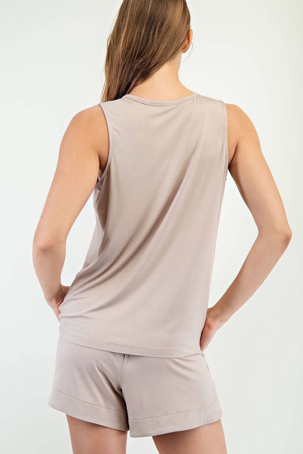 Viscose Modal Sleeveless Tank - Hype Up