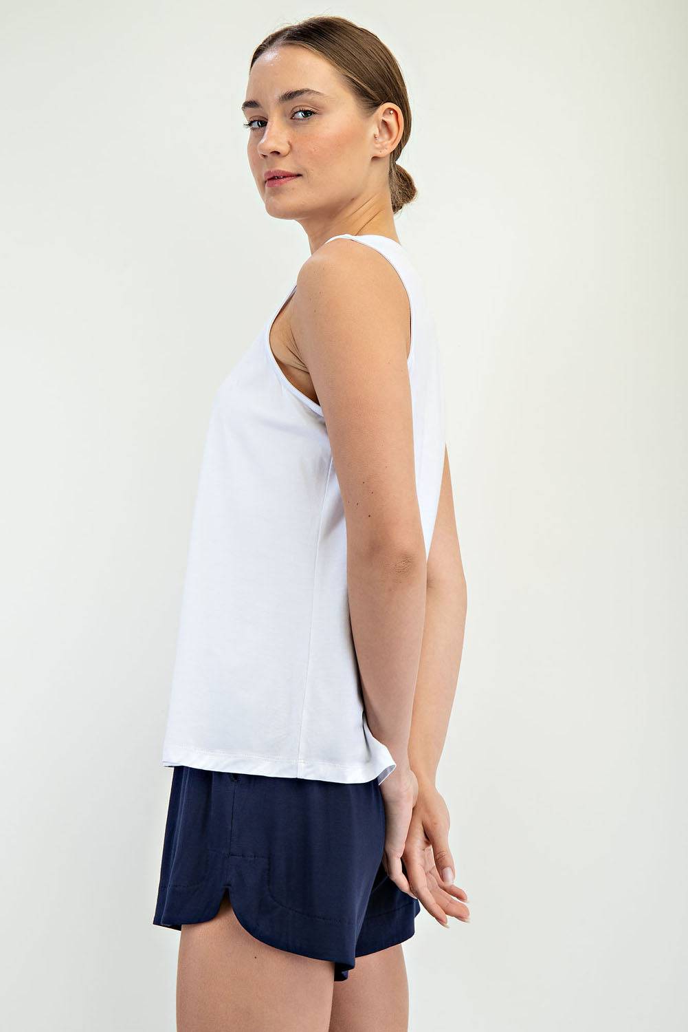 Viscose Modal Sleeveless Tank - Hype Up