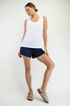 Viscose Modal Sleeveless Tank - Hype Up
