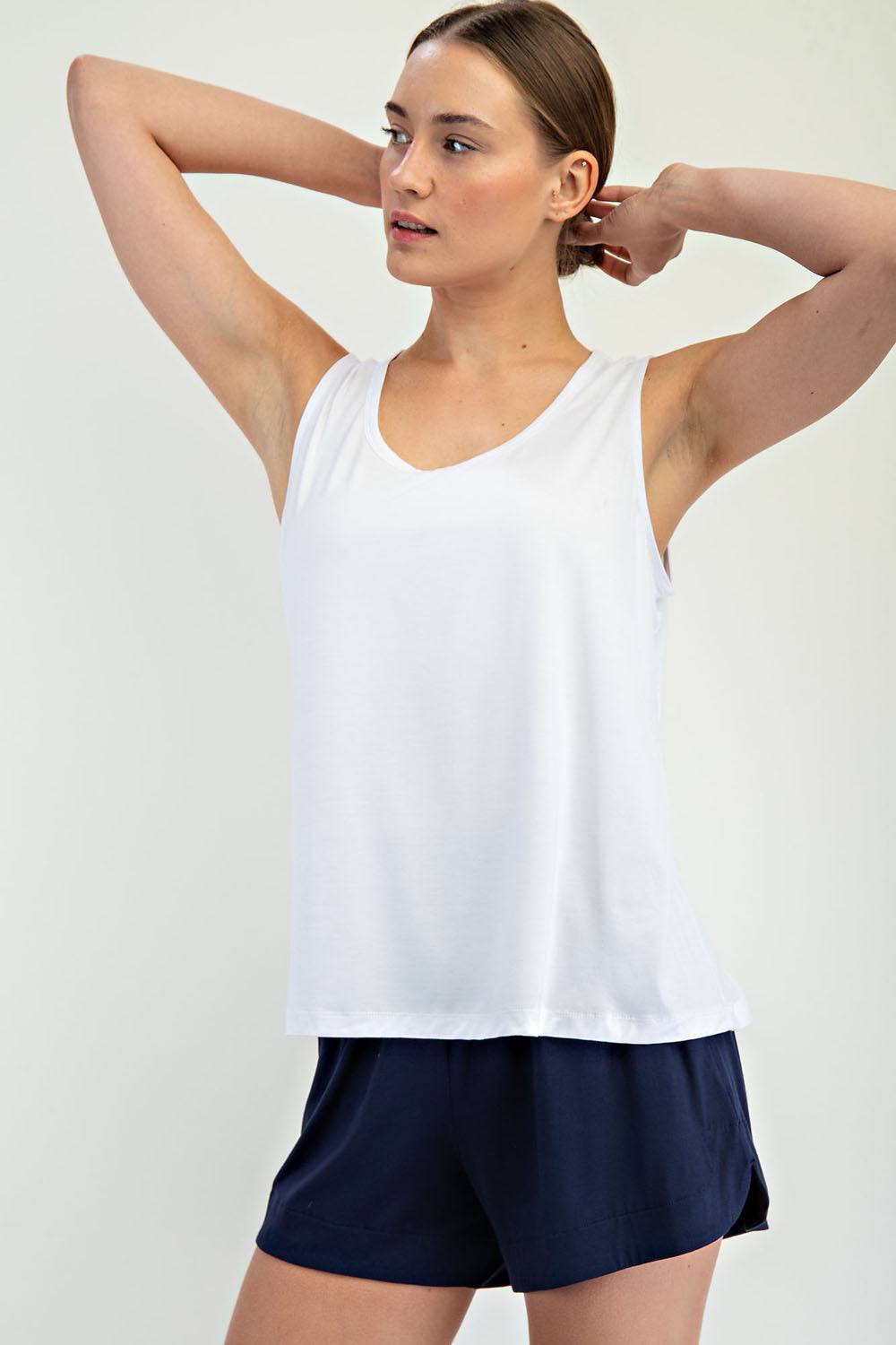 Viscose Modal Sleeveless Tank - Hype Up