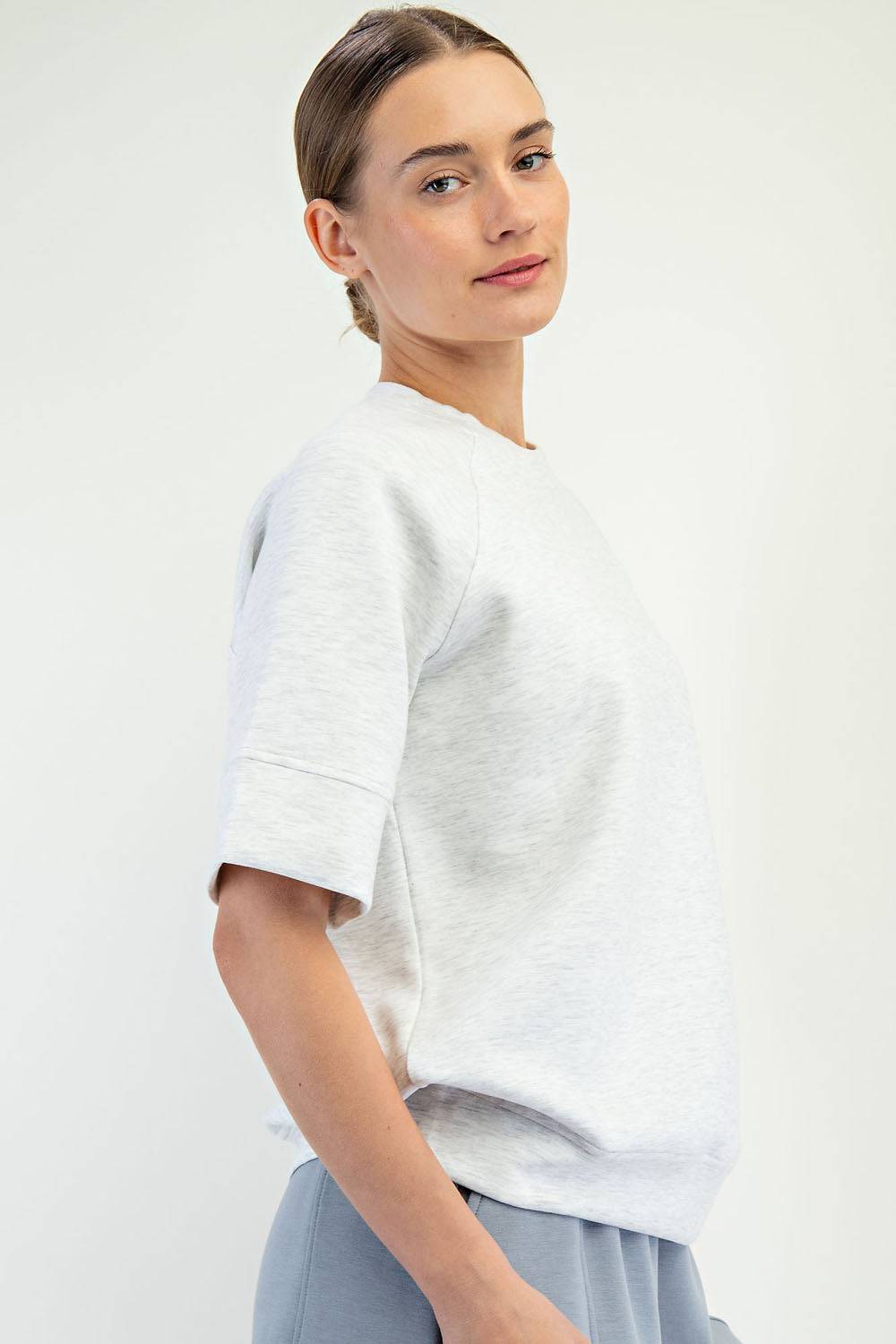 Modal Scuba Oversized Top - Hype Up
