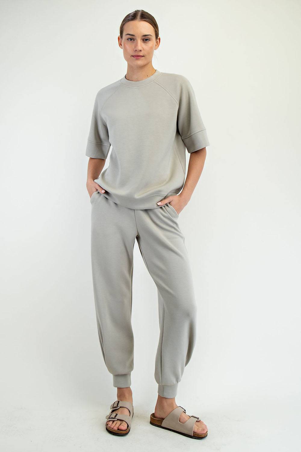 Modal Scuba Oversized Top - Hype Up