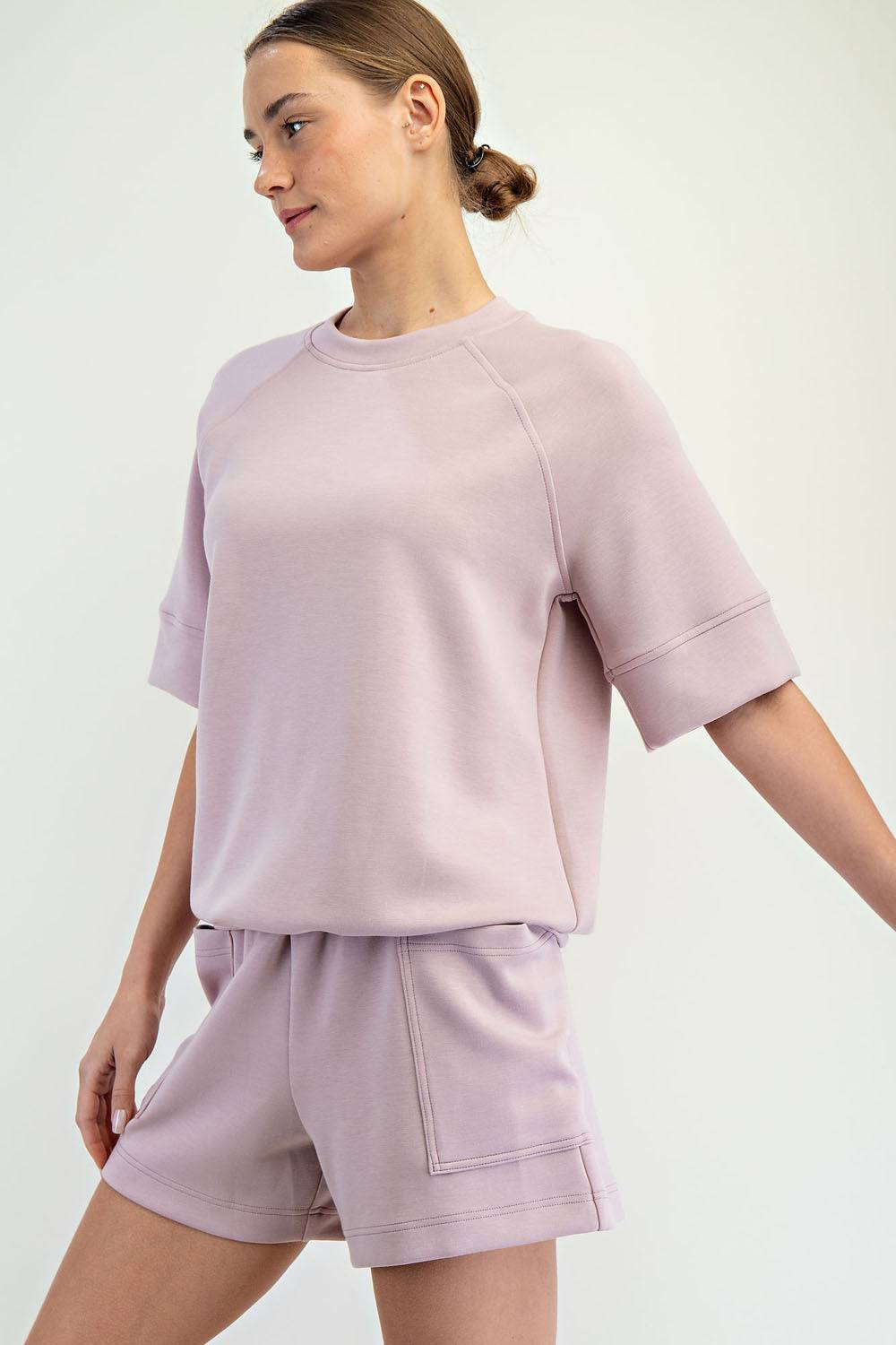 Modal Scuba Oversized Top - Hype Up