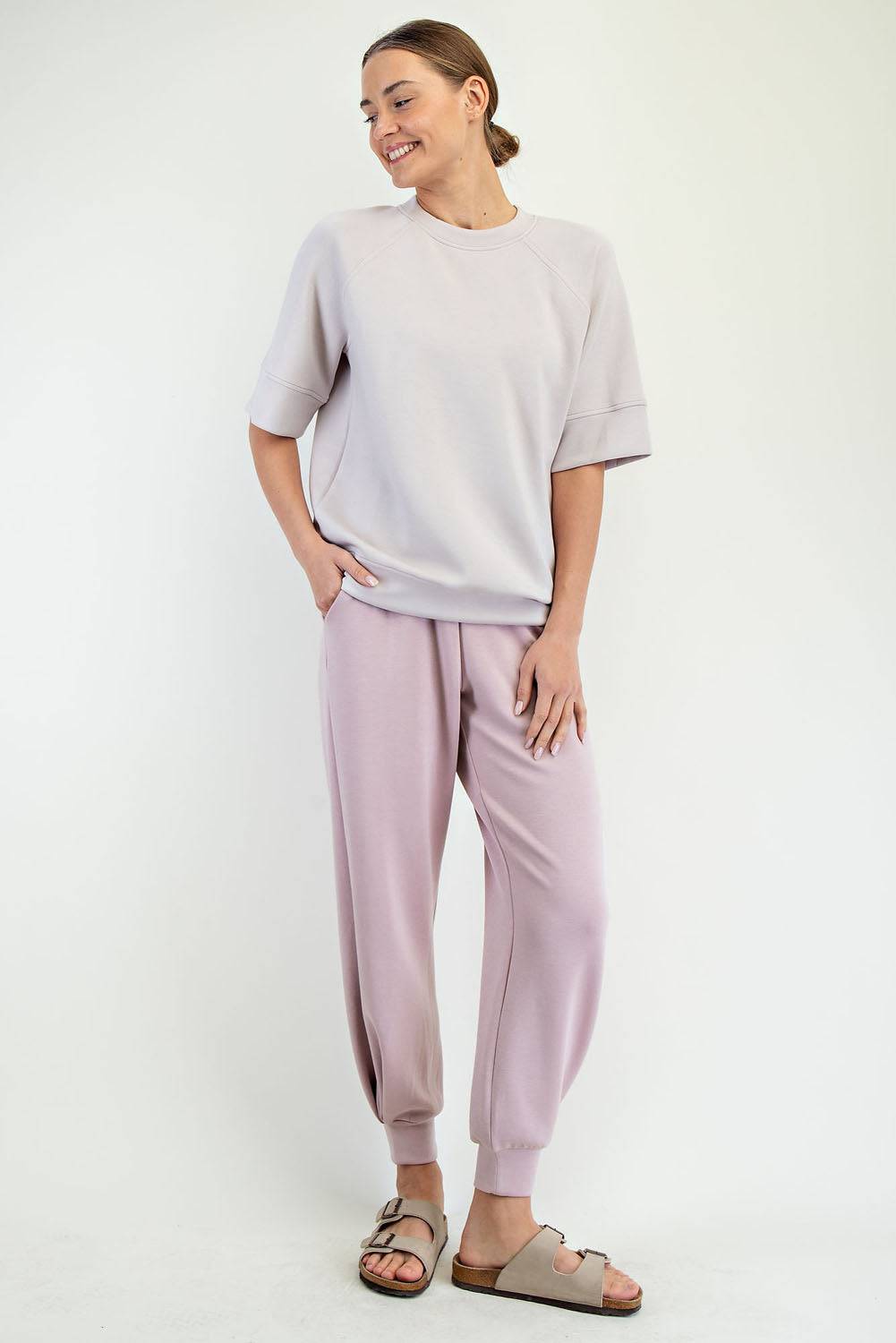 Modal Scuba Oversized Top - Hype Up