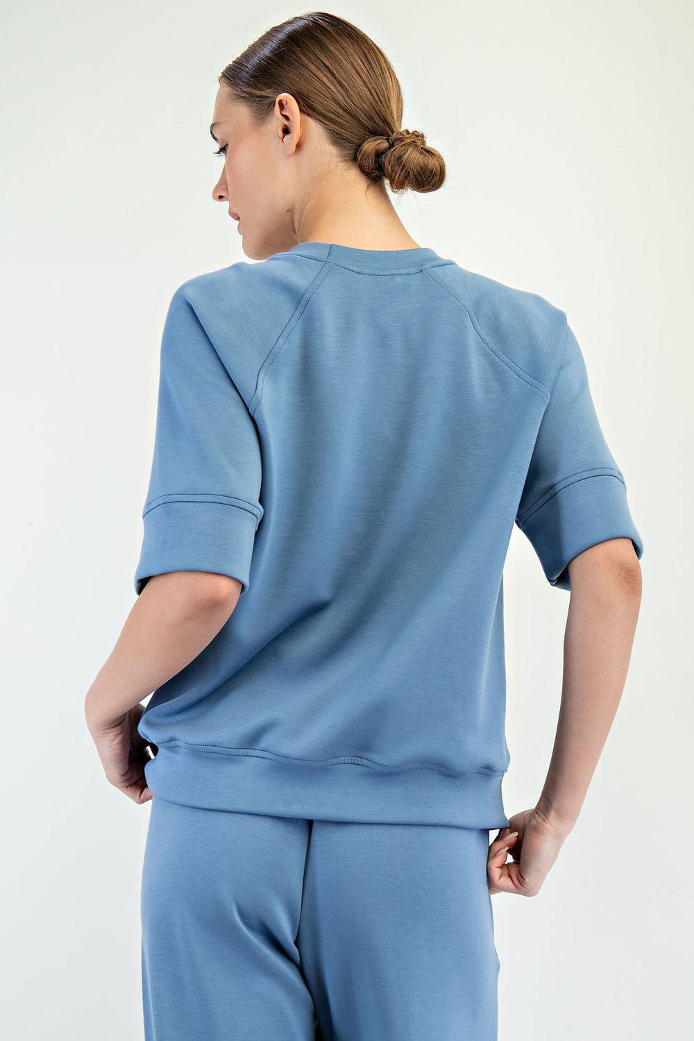 Modal Scuba Oversized Top - Hype Up