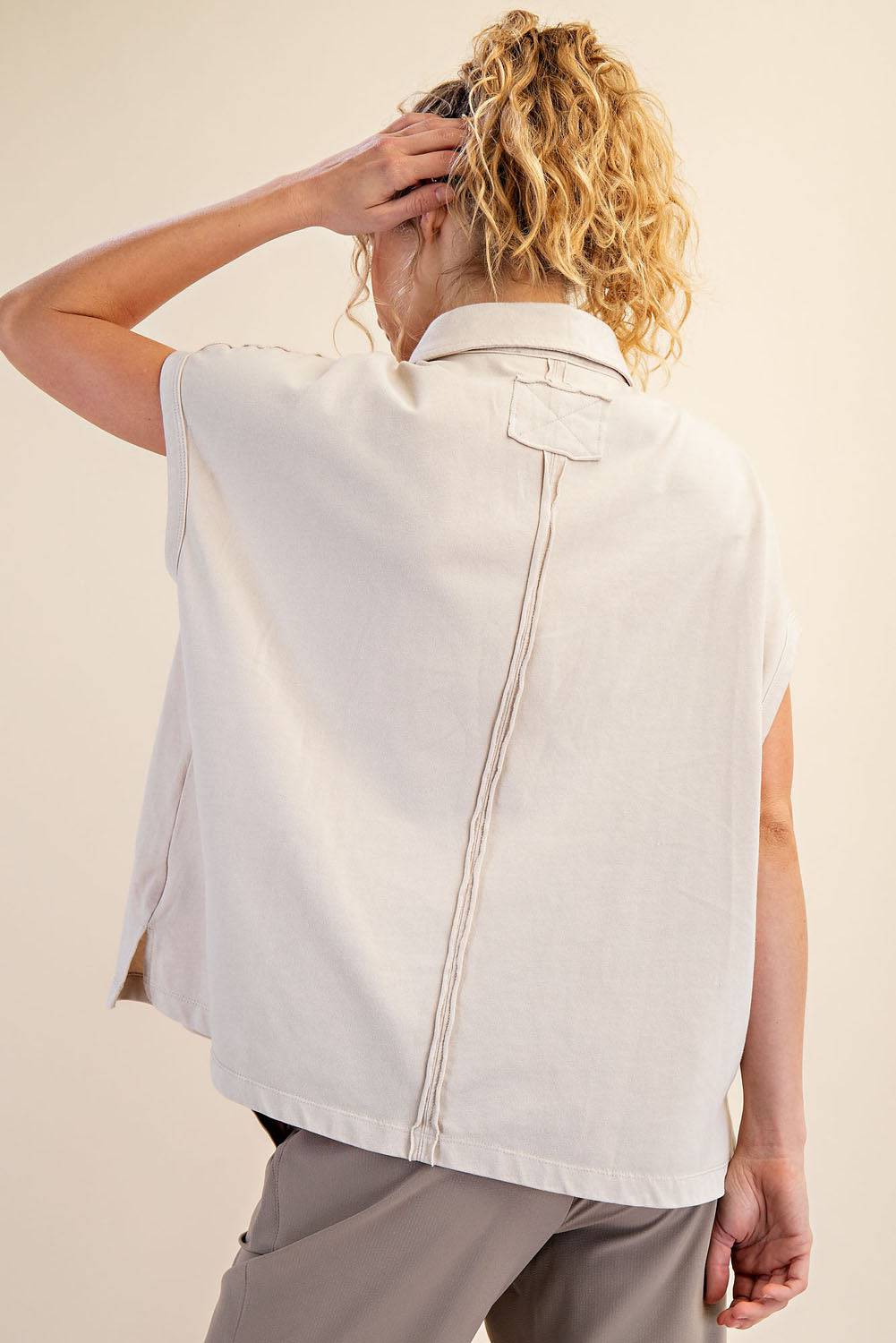 Cotton Poly Polo Top - Hype Up