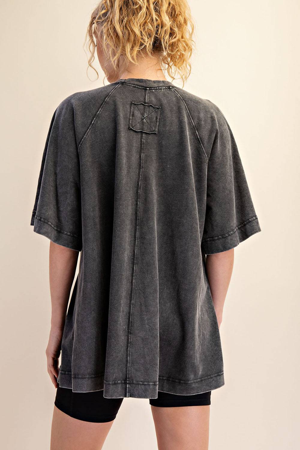 Cotton Poly Tunic Top - Hype Up