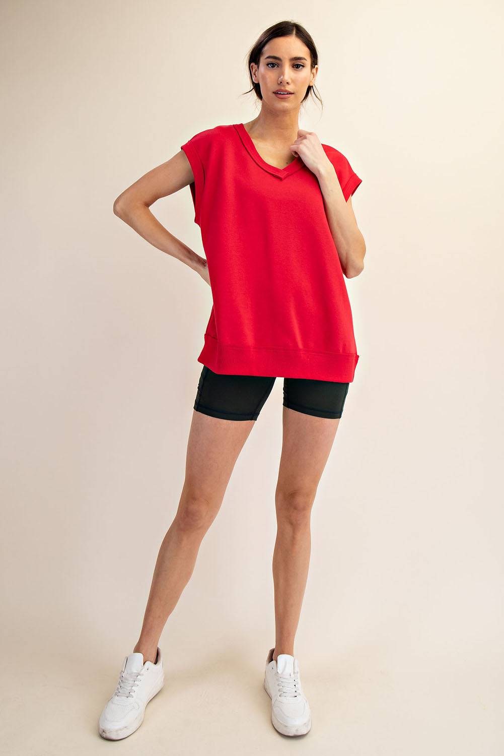 French Terry Oversized Vest - Hype Up