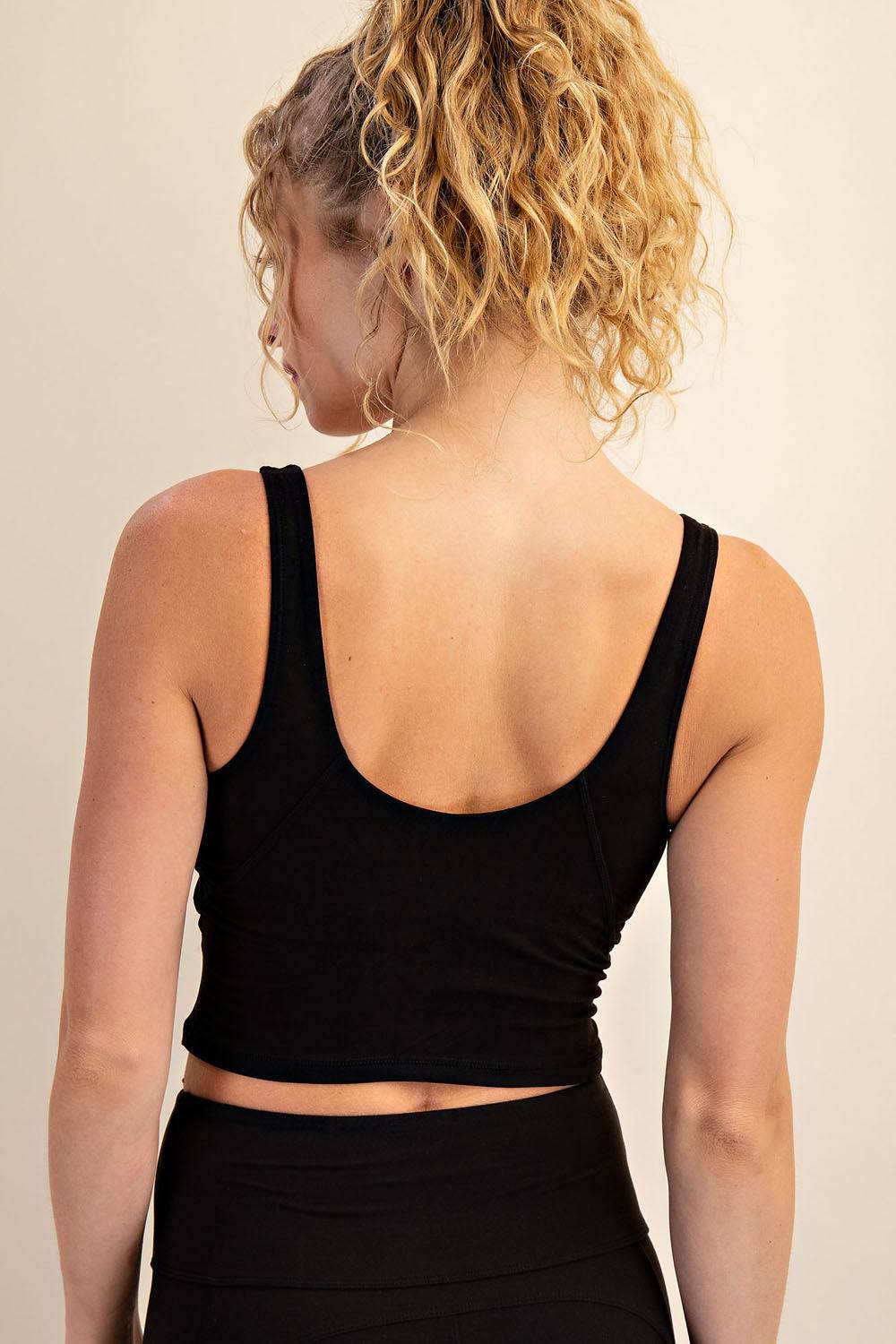 V-Neck Yoga Top - Hype Up