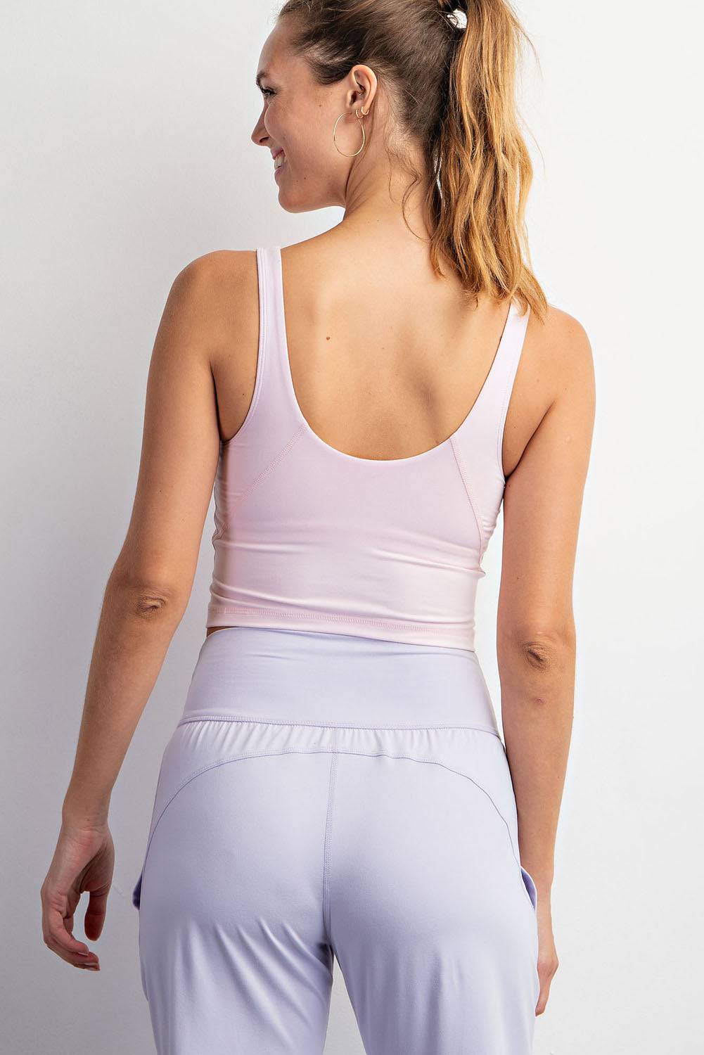 V-Neck Yoga Top - Hype Up