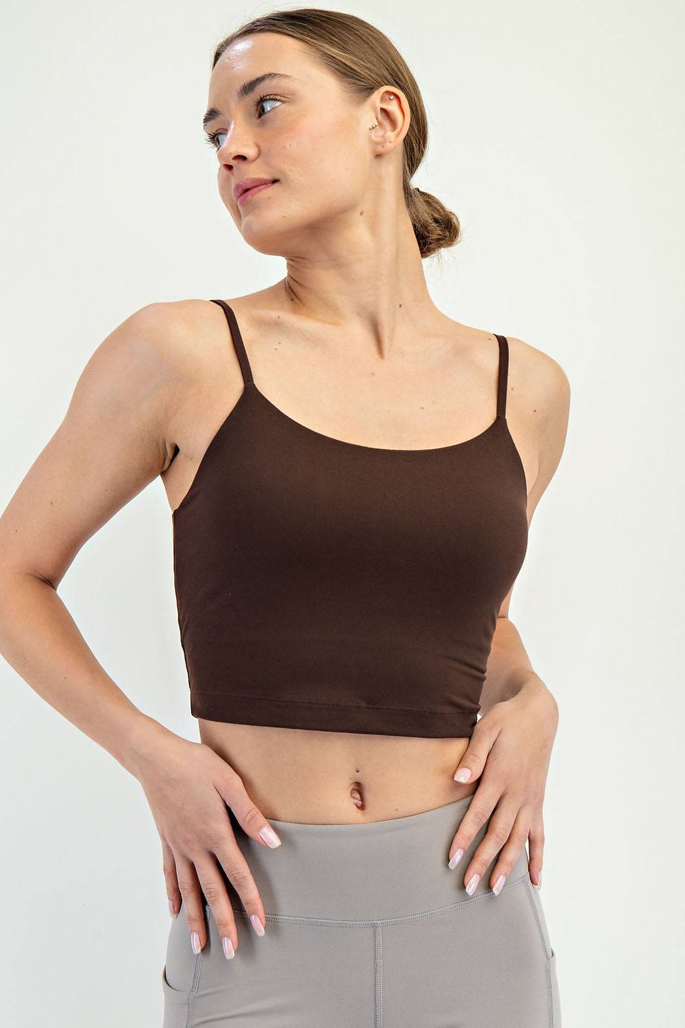 Basic Cropped Camisol - Hype Up