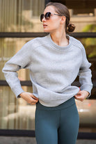 French Terry Crew Neck Sweatshirt - Hype Up