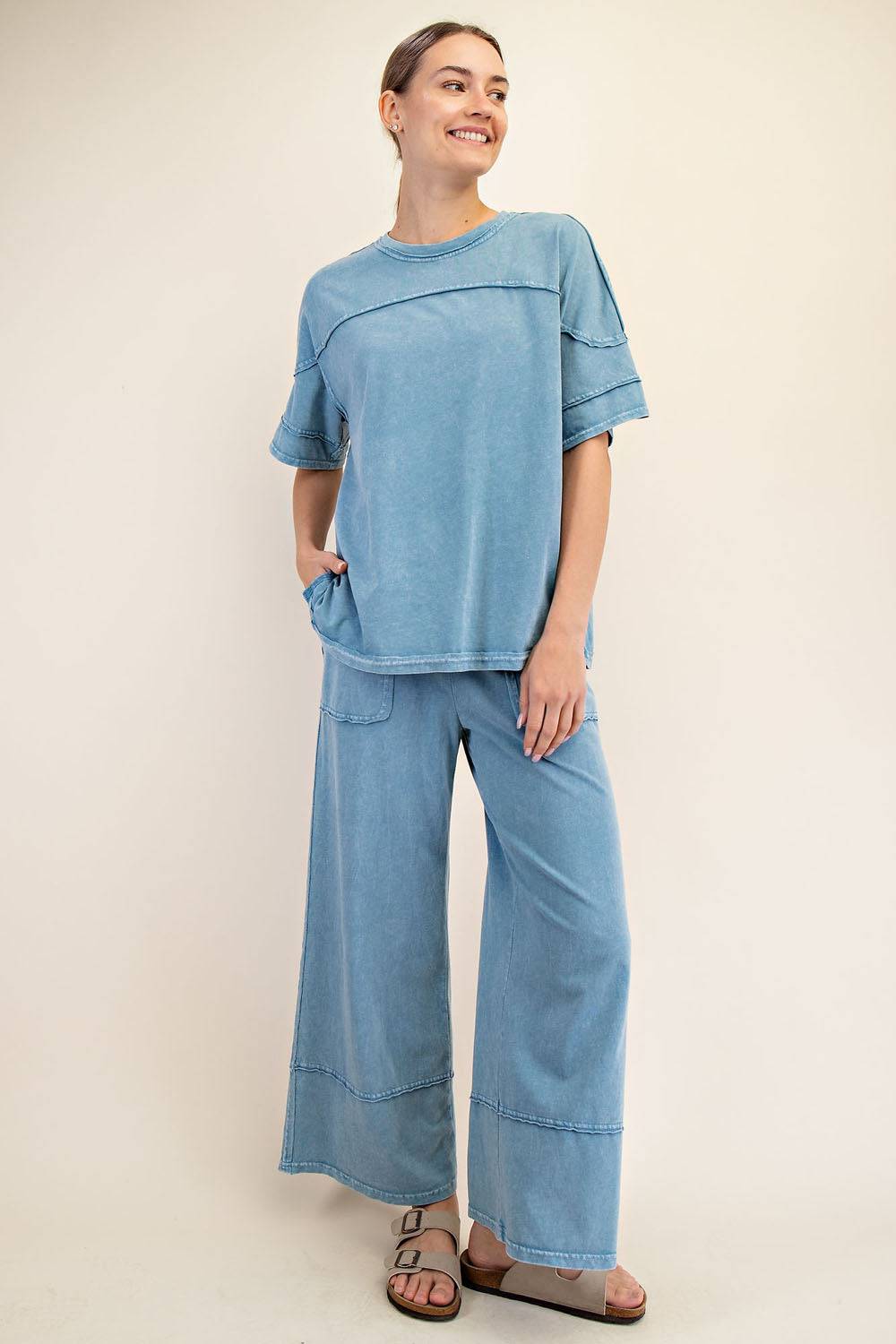 Cotton Poly Top - Hype Up