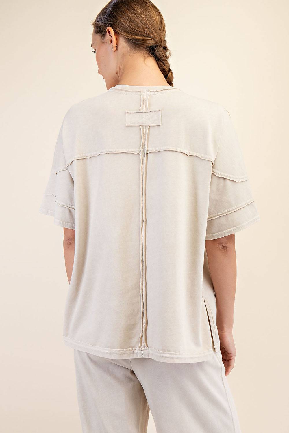 Cotton Poly Top - Hype Up