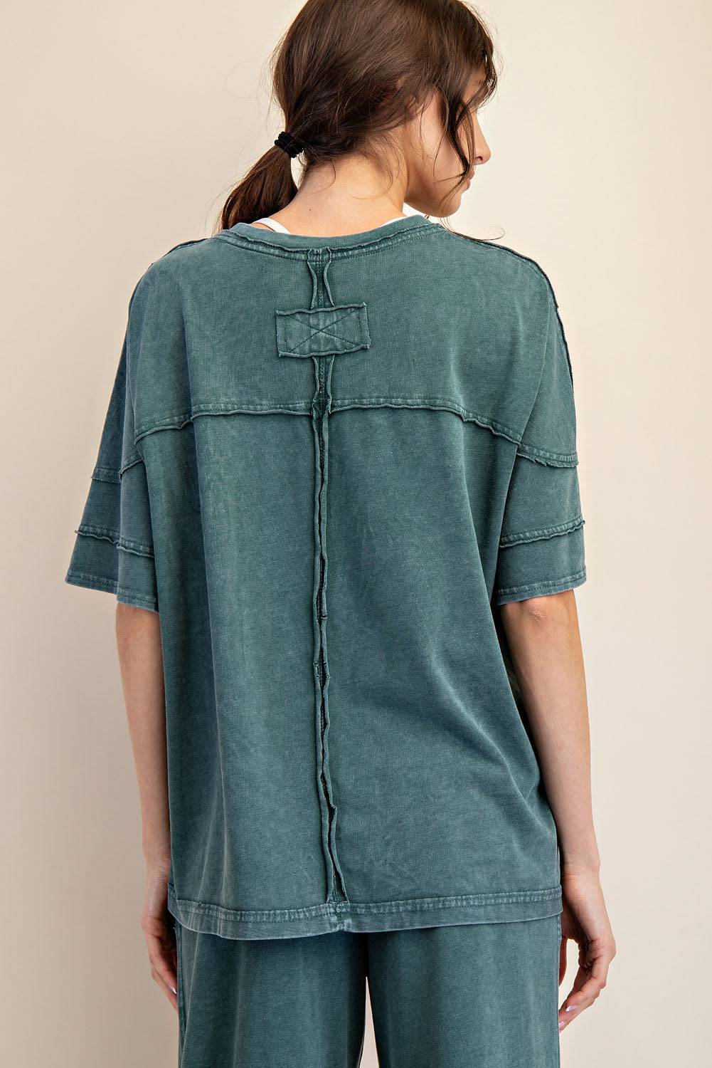 Cotton Poly Top - Hype Up