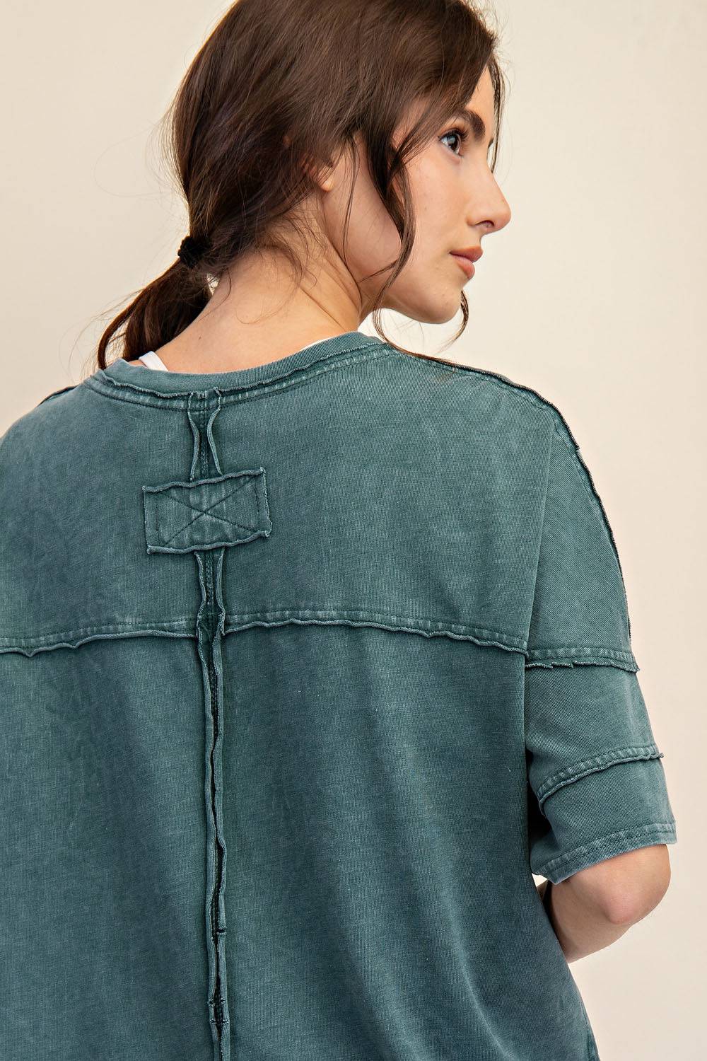 Cotton Poly Top - Hype Up