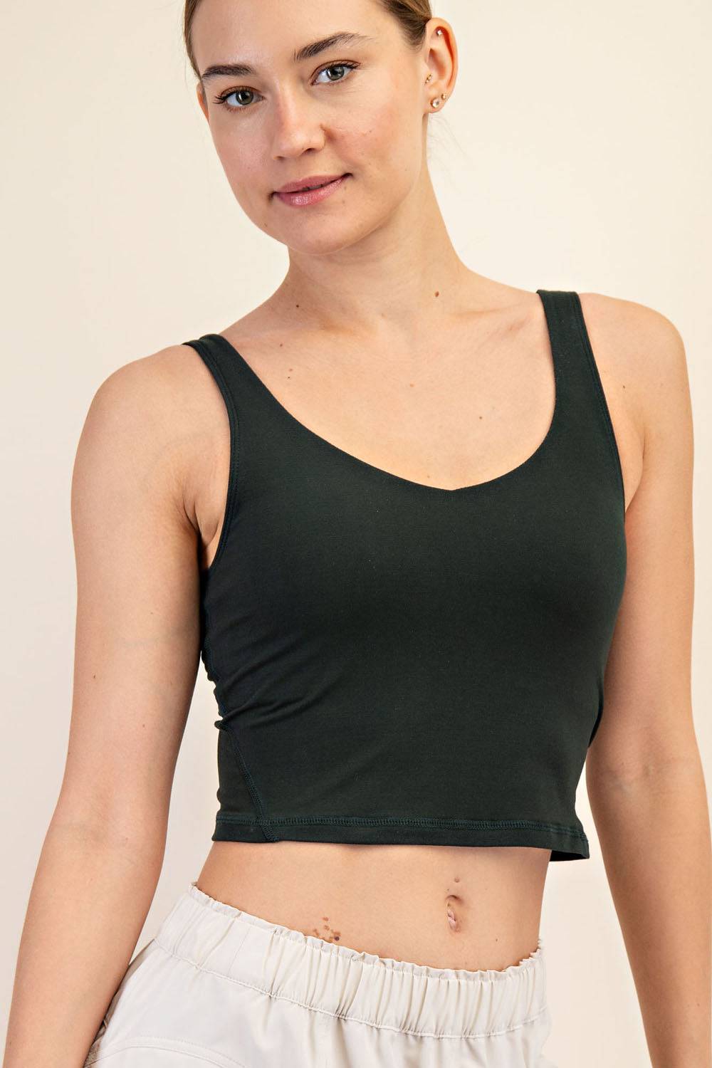 V-Neck Yoga Top - Hype Up